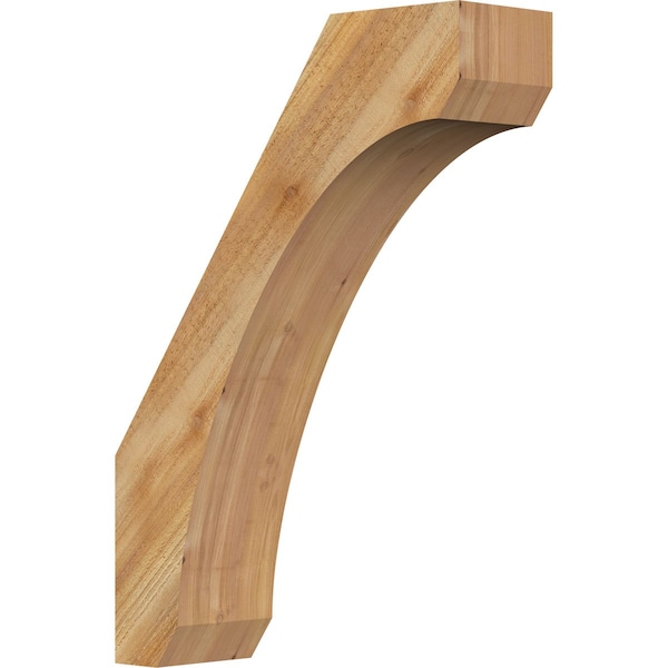 Ekena Millwork 6"W x 20"D x 28"H Legacy Rough Sawn Knee Brace, Western Red Cedar BRC06X20X28LEC00RWR - main